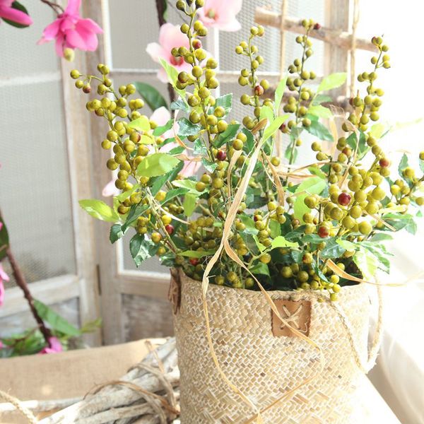 

christmas berry artificial flower wedding ceremony festival hand made flowers arrangement home furnishing decoration 4 7fh ff