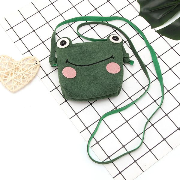 

raged sheep baby coin bags purse frog multichoice popular fashion mini kids cartoon lovely messenger bag little girl's present, Red;black
