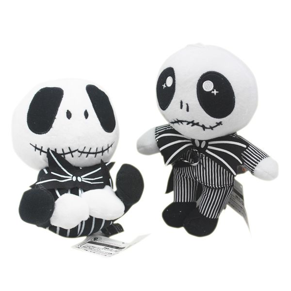 Compre 22 Cm La Pesadilla Antes De Navidad Jack Skellington En Traje De Peluche De Juguete De Muñeca De Peluche De Regalo Para Niños A $3.89 Del Boomboom | DHgate.Com