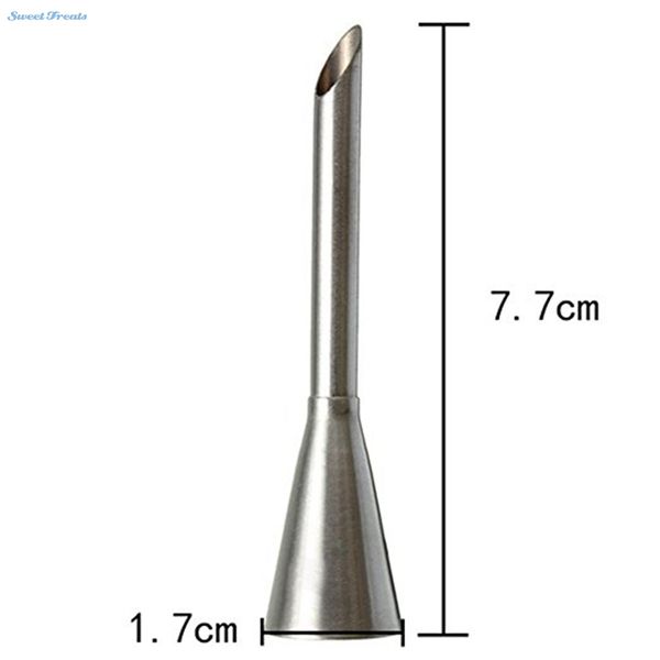 

sweettreats stainless steel icing piping nozzle cream beak pastry puff cream injector cake nozzle baking tool