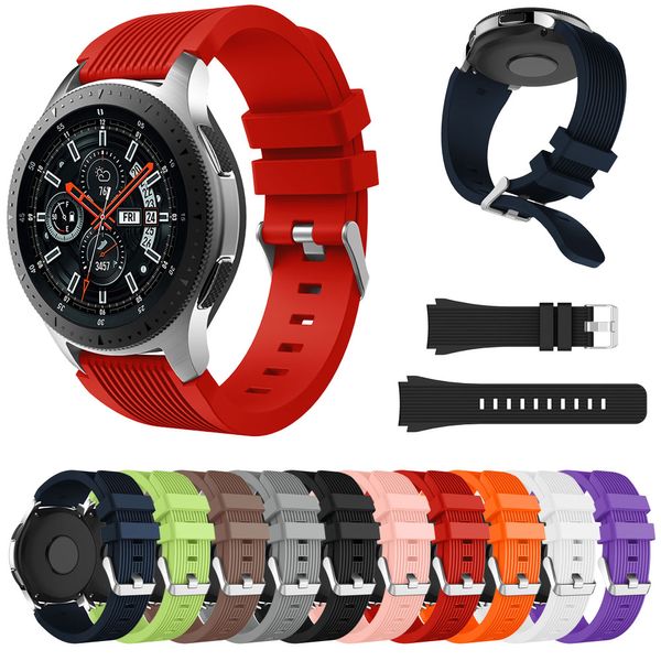 

Силиконовый ремешок ремешок для Samsung Galaxy Watch 46 мм SM-R800 Galaxy Watch 42 мм SM-R810 Smart Band брасле