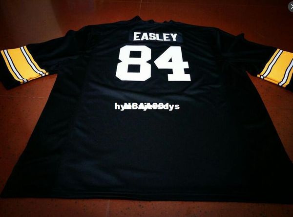 

men black white #84 nick easley iowa hawkeyes alumni college jersey xs-6xl or custom any name or number jersey, Black;red