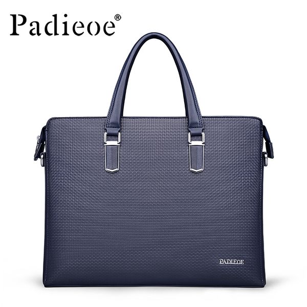 

padieoe men's briefcase pvc tote bag handbags for male fashion business men messenger bags nb160852-1