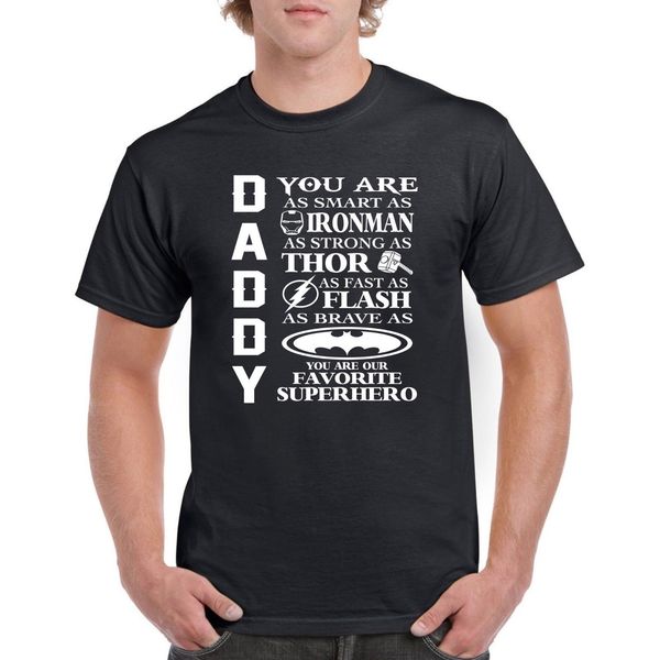 camiseta dia del padre superheroe
