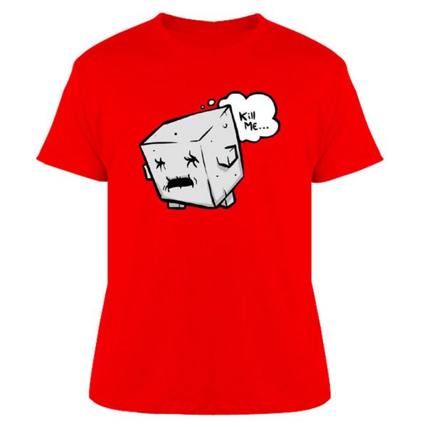 

super meat boy tofu video game t shirt short sleeve plus size discount new t-shirt, White;black