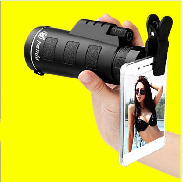 

p telescope 35x50 40*60 single tube lll night vision hd wide-angle telescope