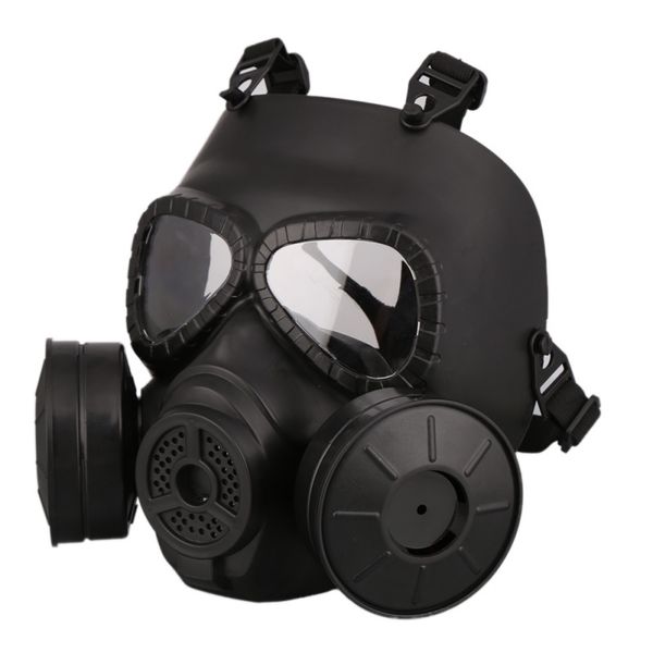 

m40 double fan gas mask cs filter paintball helmet tactical army capacetes de motociclista guard fma cosplay, Camo
