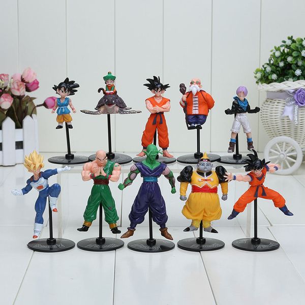 

eco дружественные 20pcs / set dragon ball z gt действие цифры сумасшедшие партии 10см cell / freeza / гоку пвх dragonball цифры лучший подар