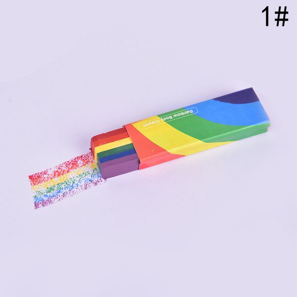 

1pc tattoo painting stick pen pigment halloween party makeup tools for children rainbow colored face paint