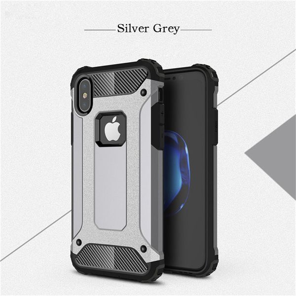 

for iphone 7 plus case combo shockproof for iphone x case hard plastic soft tpu rubber for goophone armor phone case