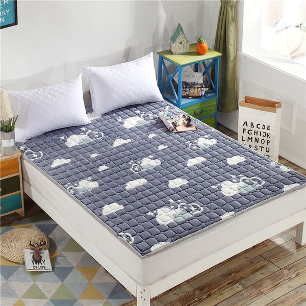 

bed mattress pad sheets double/single bed cushion tatami mattress er soft comfortable breathable