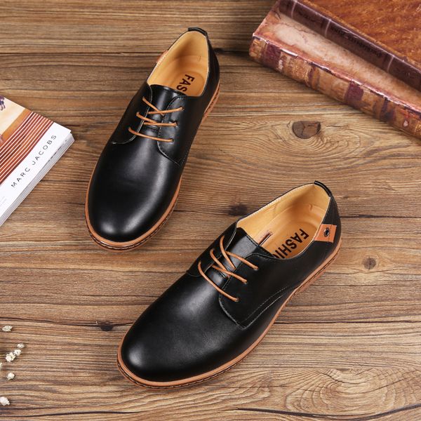 

designer mens shoes casual italian brand oxford shoes for men wedding shoes men sepatu pria zapatos de hombre de vestir formal herren schuhe, Black