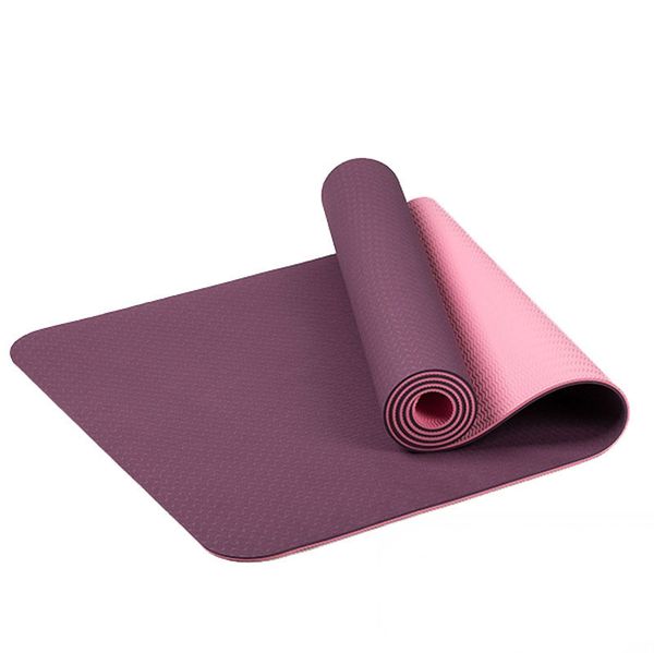 

6mm tpe yoga mat pilates exercise sports mats gmy fitness gym environmental tasteless pad