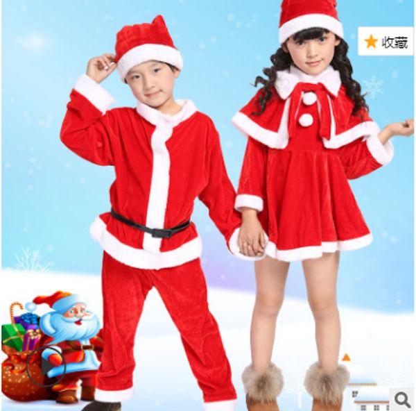 

christmas costumes, boys and girls, costumes, children's costumes, christmas performances, Black;red