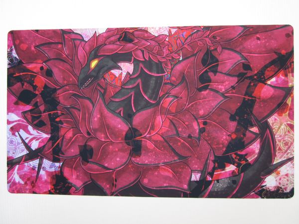 YuGiOh Black Rose Dragon Playmat TCG Mat Gift cardmat Storage bag Spedizione gratuita
