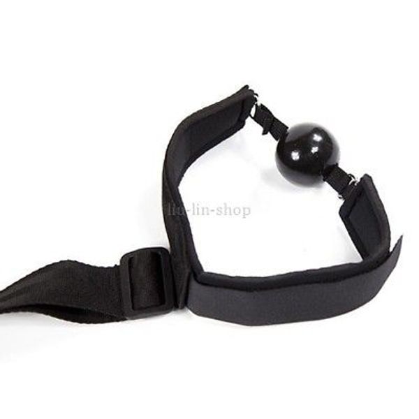 Bondage Fetish Kinky Neck Manette Bocca Gag Restraint Cinghie Bondage SexY SM Toy # R45