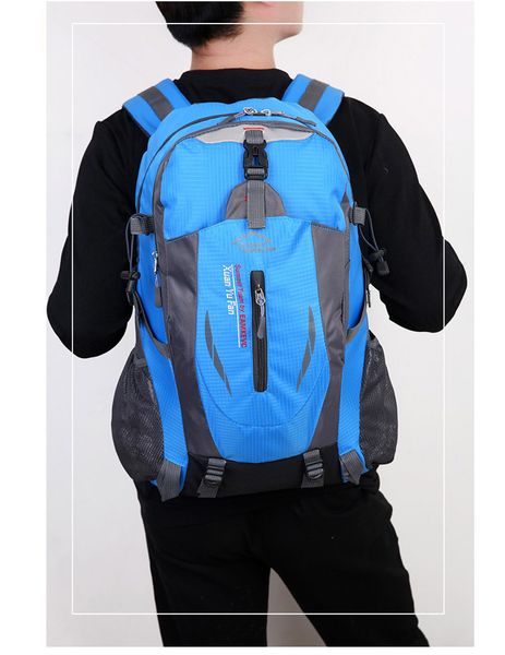 

gym backpack backpacks bag bags waterproof durable outdoor climbing women&men hiking athletic sport travel backpack rucks 40l
