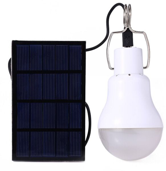 

outdoor camping light s-1200 130lm portable led bulb light charged solar energy lamp portable lanterns ball bulbs white