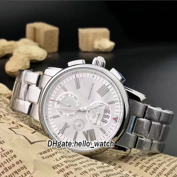4810 серия Big Date U0114856 White Dial Japan Quartz Chronogrph Mens Watch Band Band Spectwatch Gents New Watches2622
