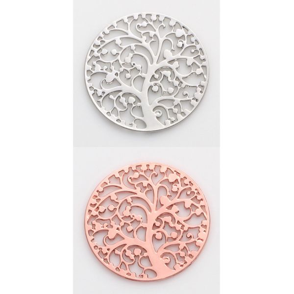 2019 2018 Origami Owl Locket Charms Diy 22mm Alloy Rose Gold Plated Silver Plated Tree Of Life Charms Pendants For Jewelry Making Diy Handmade From