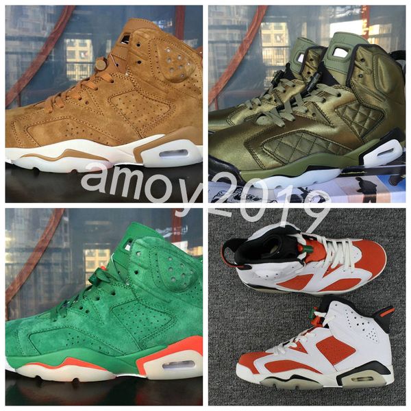 

2018 gatorade superfly 6 green red suede flight jacket men women basketball shoes 6s mens trainers sneakers zapatos size 36-47 withbox