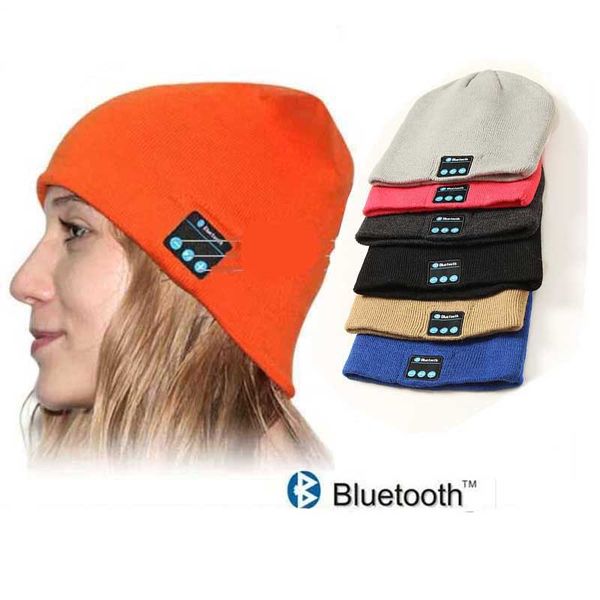 

bluetooth hat music beanie cap bluetooth v4.1 беспроводные стерео наушники динамик микрофон громкая связь с английским языком розничная упак