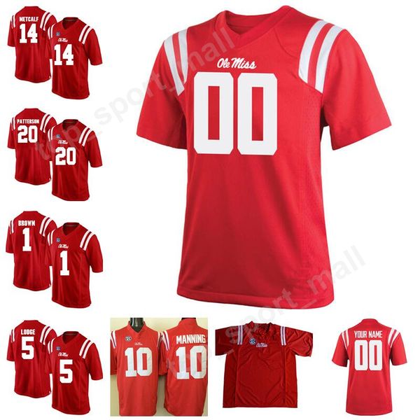 

ncaa man kids college 14 dk metcalf jersey ole miss rebels 10 taamu 20 shea patterson football jerseys stitched make custom personalized red, Black;red
