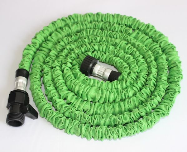 

2 colors garden hose 50ft flexible garden water hose with spray gun car wash pipe retractable watering equipments flexible