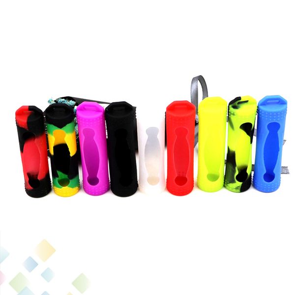 

Silicone Case for 20700 Batteries 20700 li-Battery Silicone Case Protective Cover Colorful Soft Rubber Skin Protector DHL Free