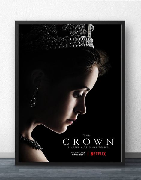 

claire foy the crown movie wall art wall decor silk prints art poster paintings for living room no frame