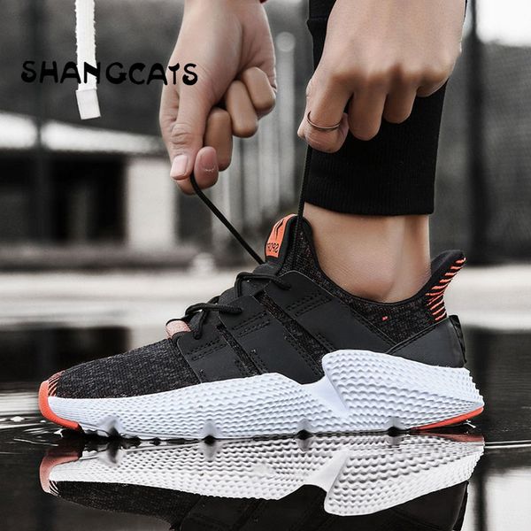 

Сверхлегкий Trend 2019 НОВЫЙ Высокие кроссовки Мужская обувь zapatos tenis masculino adventto Черно-