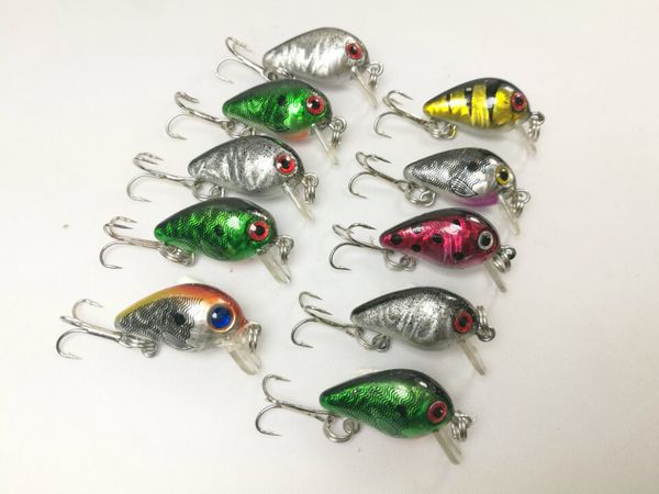 

wholesale fishing lures crankbaits hook bass 2g/2.5cm