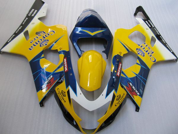 Kit carenatura di vendita calda per SUZUKI GSXR600 GSXR750 04 05 K4 aftermarket GSX-R600/750 2004 2005 carenature set NA38