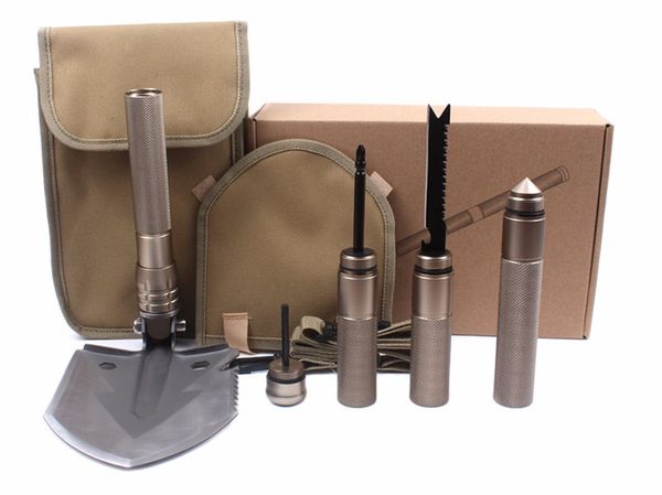 

professional tactical multifunction shovel portable outdoor camping survival folding spade tool equipment necessary lf022