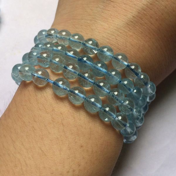 

7mm natural zs stone beads bracelet natural stone bracelet for woman for gift wholesale, Black