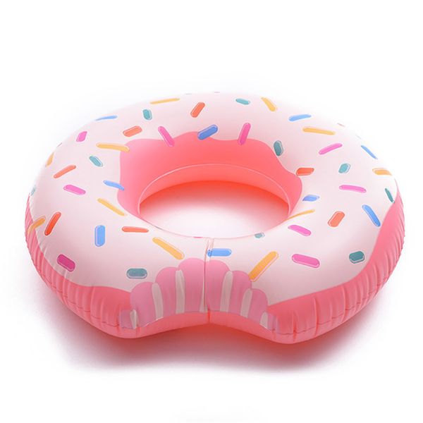 

110cm inflatable donut swimming ring giant pool float circle beach party inflatable ride-on mattress boia piscina,ha047