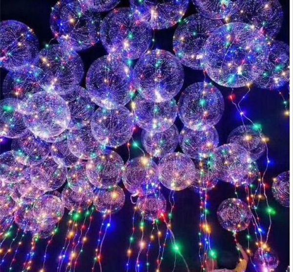 

transparent balloon led light balloons wedding xmas party lights dÃ©cor led string lights balloon 3 meters string wedding balloon