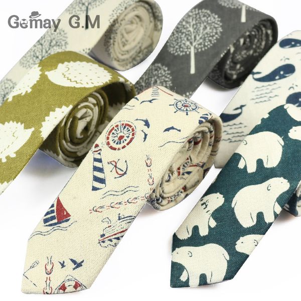 

new designer print ties casual narrow necktie ties for men hip-hop party floral cotton skinny tie cravat, Black;blue