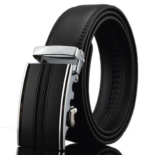 

мода новое прибытие марка автоматическая пряжка мужчины ремень из натуральной кожи ремень для мужчин бренд класса люкс высокое качество бизн, Black;brown