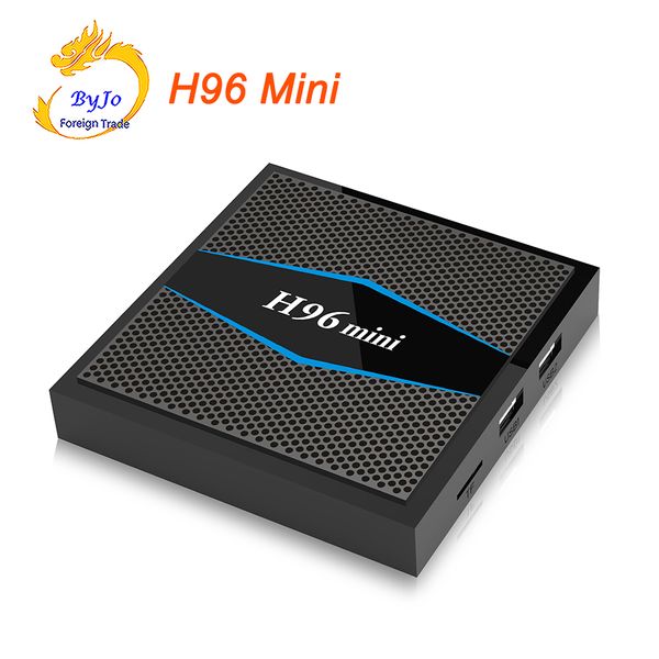 

H96 Mini 2G 16G 4K коробка 2.4G 5 ГГц Wi-Fi Amlogic S905W set Top box Умный телевизор Android 7.1 Android ТВ-бокс