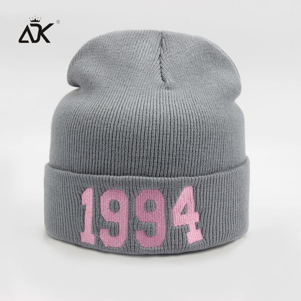 

adk 1994 embroidery hat female male winter fashion casual 2018 new brand beanies #cap067