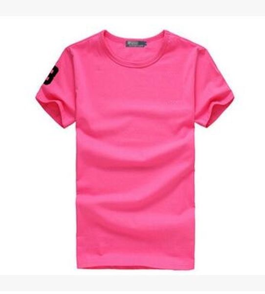

big small horse crocodile t-shirt good quality plus size men cotton round neck short sleeve polo casual shirt print shirt, White;black