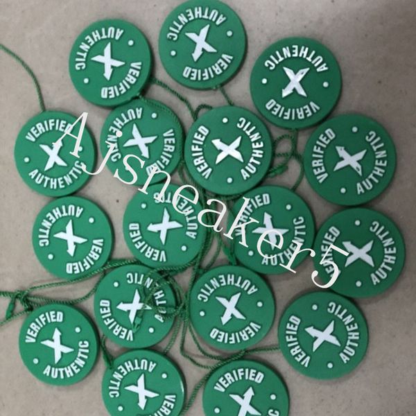 

2018 На складе X Зеленая круглая бирка с пластиковой пряжкой StockX Проверено X Аутентичная зеленая бирка для OFF Shoes Men White Wholesale Retail