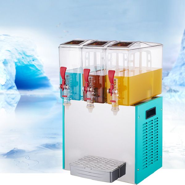 

qihang_10l*3 high capacity commercial l juice dispenser automatic cold drink making machine for sale