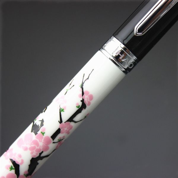

jinhao 8802 plum blossom fountain pen metal and porcelain pen luxury ink pens for writing calligraphy office school supplies