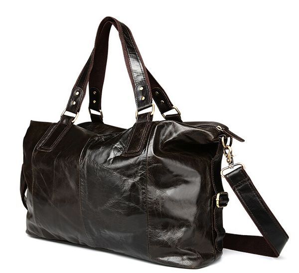 

leather men bag, casual shoulder bag, oil wax leather messenger bag,pinepoxp bag