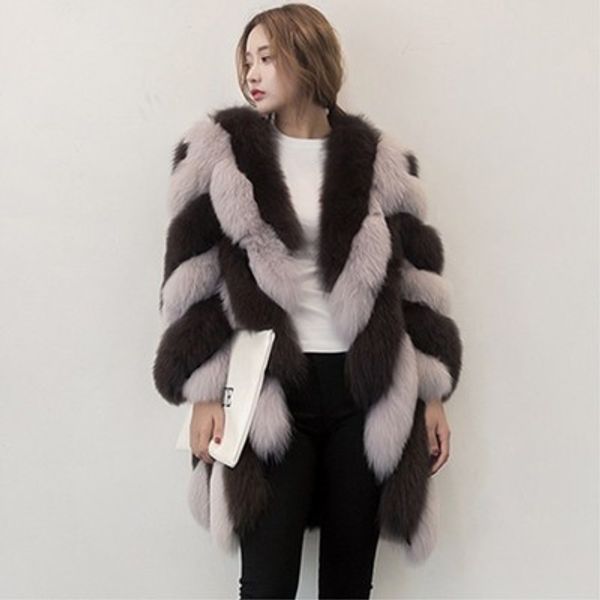 

2018 new style fashion faux fur coat christmas holiday club celebrity vintage women fur coats wholesale, Black