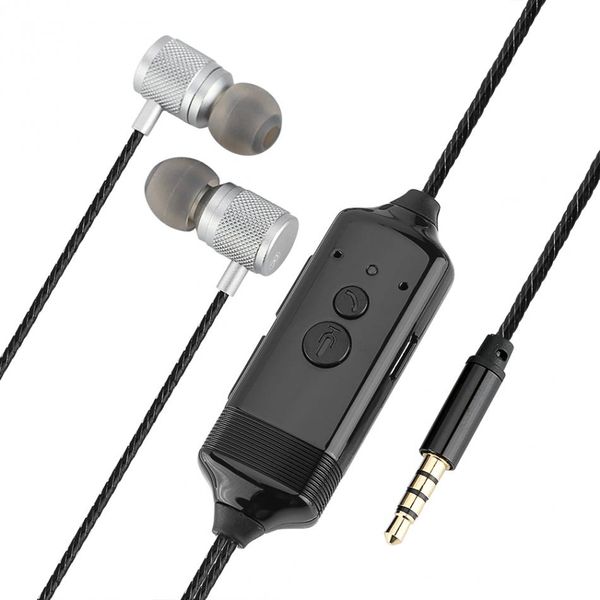 Freeshipping Telefonanruf-Recorder-Kopfhörer 3,5-mm-Klinkenstecker Gesprächsaufzeichnung In-Ear-Kopfhörer Mini-Kopfhörer für iPhone