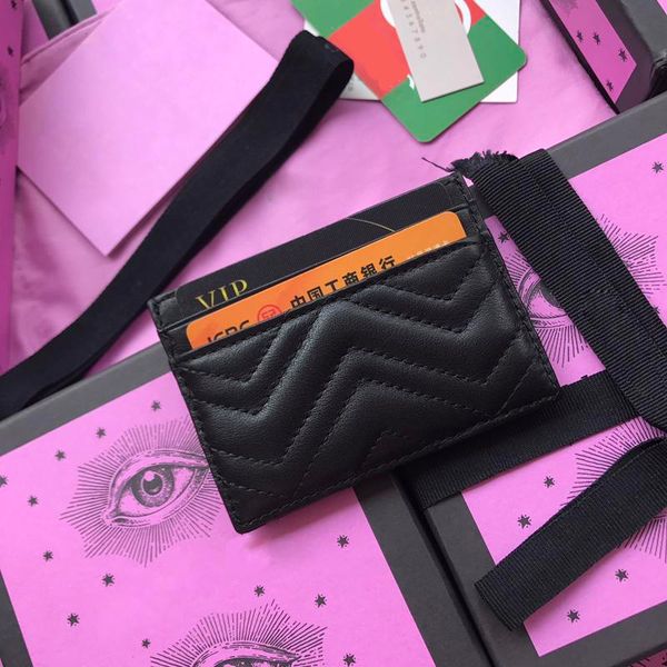 

Высокое качество Мужчины Классическая Повседневные держатели кредитных карт коровьей кожа Ultra Slim бумажник, Packet сумки для Mans женщины W10 * h7