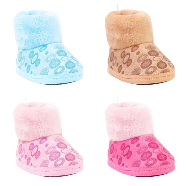 

baby boots winter first walkers fashion baby girls shoes fur snow warm boots, Black;grey